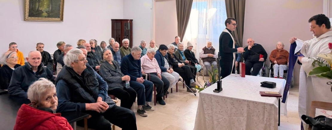 Uskrsna misa u domu Cor Aureum u Supetru